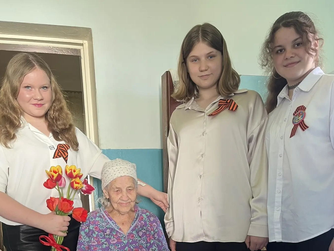 Акция &amp;quot;С заботой о ветеранах&amp;quot;.